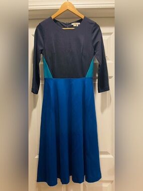 Women’s Boden ponte midi dress - size 4